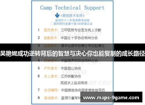 吴艳妮成功逆转背后的智慧与决心你也能复制的成长路径
