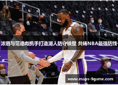 浓眉与范德彪携手打造湖人防守铁壁 共铸NBA最强防线
