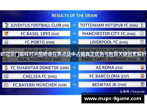 欧冠豪门巅峰对决前瞻谁在焦点战中占据真正优势与胜算关键因素解析